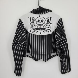 Disney X Unique Vintage Jack Skellington Western Cropped Jacket Size 3X